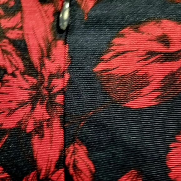 Adrianna Papell Women’s Embellished Waist Jacquard Sheath Dress Cherry Navy 🍒 4 - Picture 11 of 11